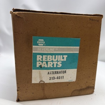 NAPA Delco Remy New Old Stock Silverline Alternator 213-4011