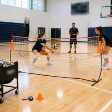 Portable Volleyball Training Net Indoor Outdoor