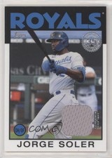 2021 Topps 1986 Topps Baseball Relics Jorge Soler #86R-JS 0b5f