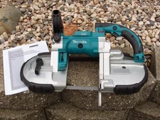 MAKITA XBP02 CORDLESS PORTABLE BANDSAW 18V BARE TOOL DECENT CONDITION + ISSUE