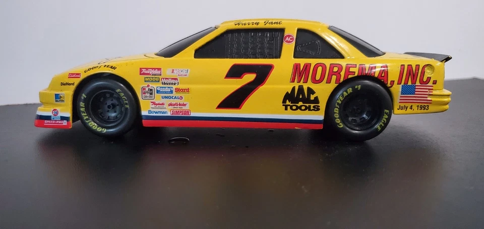 Harry Gant #7 Morema Inc Nascar 1/24 Diecast Racing Champions Lumina Coin Bank. Foto 3 de 4