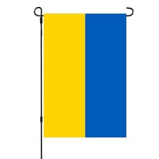 Ukraine Flag Small Mini Ukrainian Garden Flags 12x18 Double Sided Weather Res...