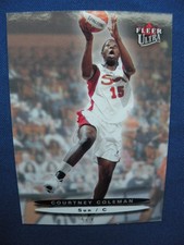2003 Fleer Ultra Basketball WNBA Rookie Courtney Coleman Connecticut Sun #113