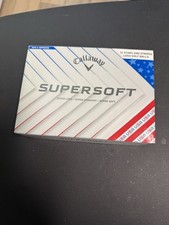 1 DZ New Callaway Supersoft Golf Balls
