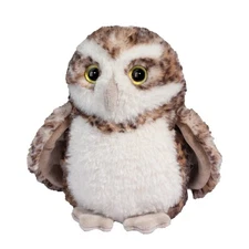 Douglas Orlie Owl Brown & White Plush Stuffed Animal Toy, 7" Tall