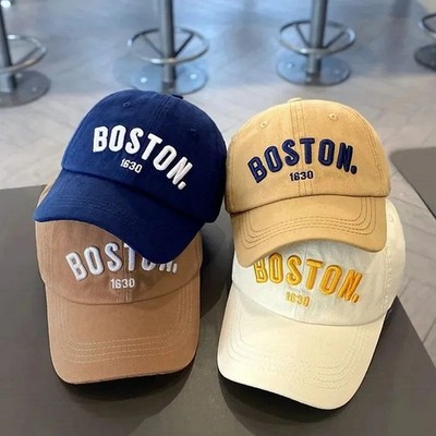 Solid Letter Kids Baseball Cap Embroidery Children Girls Boys Sun Hat Spring Sum