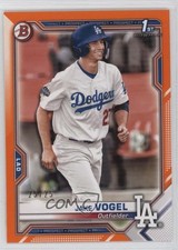 2021 Bowman Prospects Orange Border 25/25 Jake Vogel #BP-59 3hd