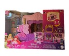 Mattel Disney Princess Carriage to Castle Transforming Playset New