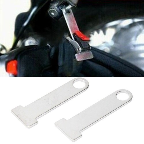 Prolunghe blocca cinghia casco moto cromate per Honda GL1800 GL1500 - Foto 7 di 8
