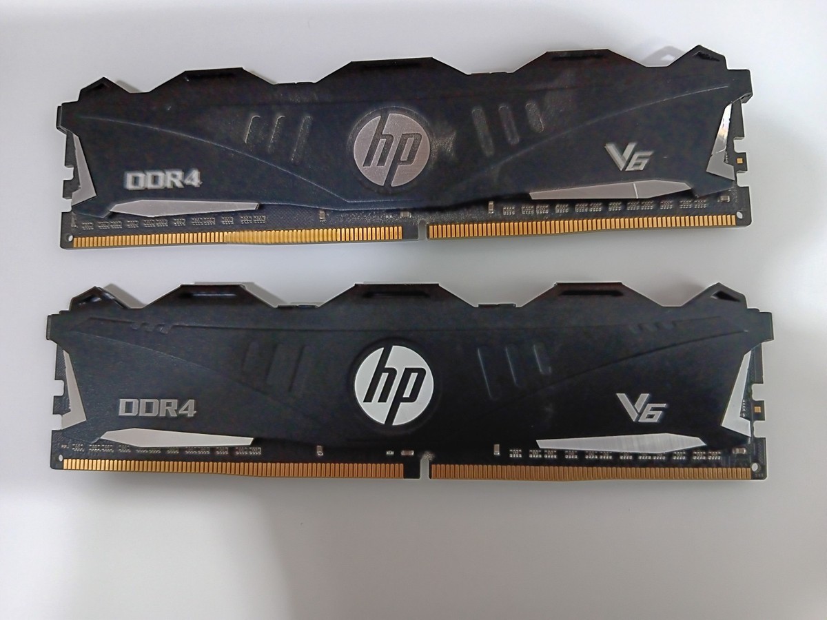 HP 16GB (8GB * 2) V6 DDR4 1Rx8 PC4 3200 COMPUTER DESKTOP RAM