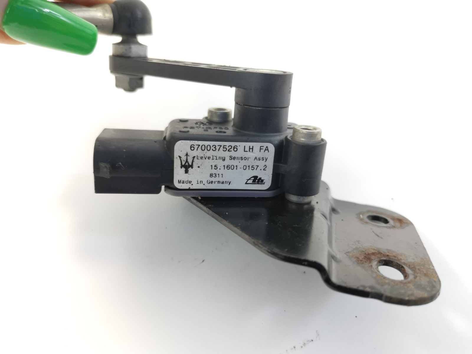 Maserati Levante 3.0 L 2017 Front Left Side Suspension Height Level Sensor OEM