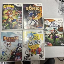 Wii Games Bundle Includes 5 games