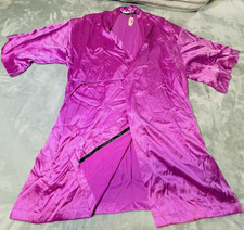 NEW Victoria  s Secret Satin Robe Lavender Women's S/M NWT 48 Missing Belt