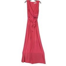 Eliza J Elegant Pink Sleeveless Jumpsuit Size Large