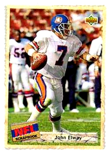 John Elway #514 1992 Upper Deck card