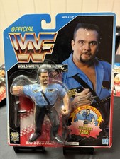 WWF Hasbro Series 1 Big Boss Man American Card MOC