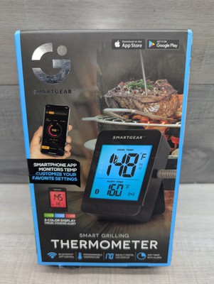 SmartGear Wireless Grilling Thermometer STG-6695-KB NEW