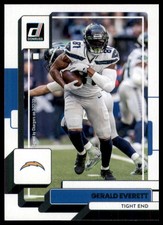 2022 Donruss Gerald Everett 293 Los Angeles Chargers