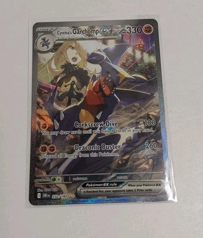 Cynthia's Garchomp EX 232/182 SIR Destined rivals Great Condition! - Image 3 of 4