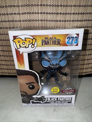 Funko Pop! Marvel Black Panther #273 (Glow) (Special Edition) Vinyl Figure