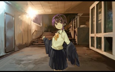 Anime lain iwakura serial experiments Custom Gaming Mat Desk