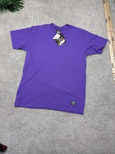 Olympics Shirt USA MADE Mens Large Purple Crew Deadstock NOS Vintage Cotton NWT
