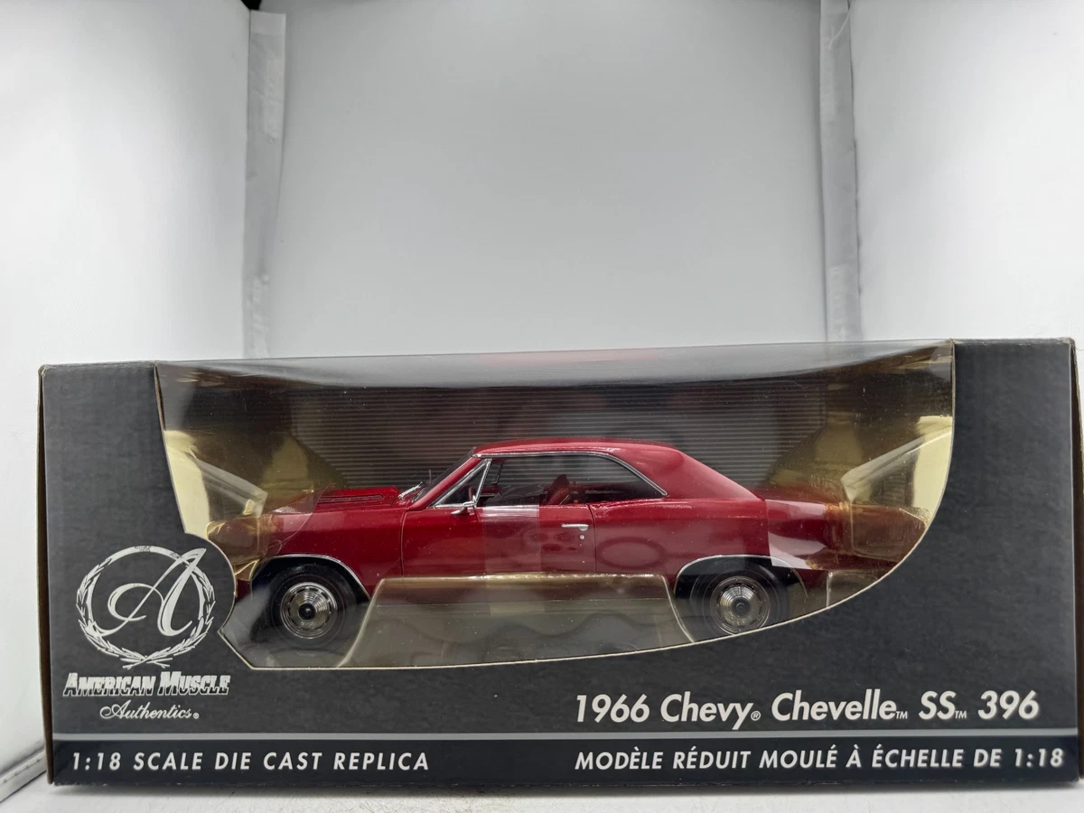 Chevrolet Chevelle L-78 1967 Cabriolet – Bleu – 1/18 ERTL – American Muscle – Neuf