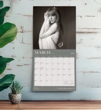 New Taylor Swift 2026 16 Month Wall Calendar 12'' X 12'' Tortured Poets