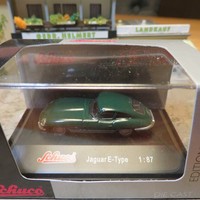 Schuco 25343 Edition 1:87 H0 Jaguar E-Type British Racing Green Neu Ovp