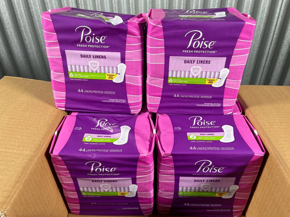 264 almohadillas para incontinencia de equilibrio longitud larga muy ligeras 44 unidades x6 paquetes en total nuevas Foto 2 de 4