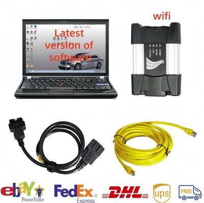 For BMW Icom Next Auto Diagnostic Tool Code Scanner V12.2025 Laptop X230 1TB SSD