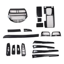 For Honda Accord 8th Carbon Fiber Decoration Accessories Interior Door Stickers