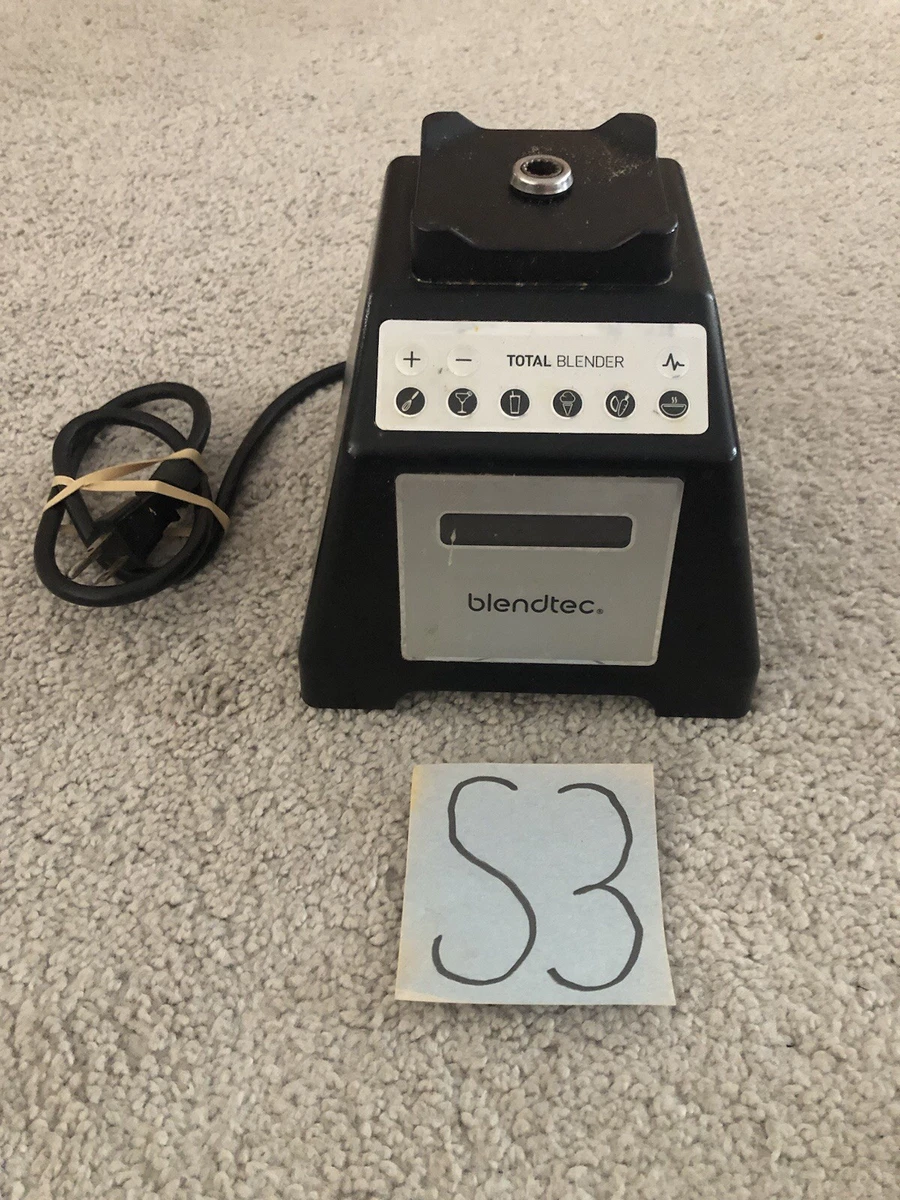 blendtec社製ブレンダーES3中古 BlendTec ES3 Varible Speed Total Blender Classic Black / Smoothie
