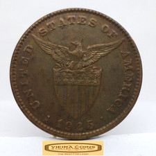1925-M Philippines One Centavo - #C59597NQ