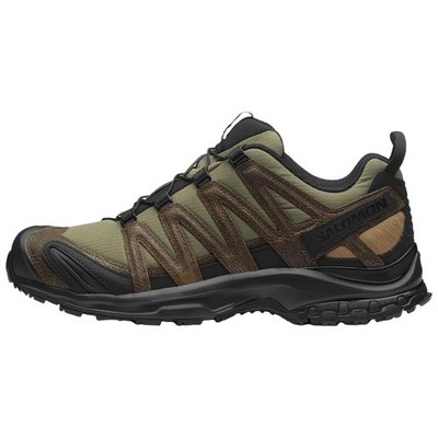 Salomon XA Pro 3D Distressed Leather Dark Earth Black 477974