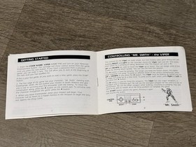 Code Name Viper Instruction Manual Booklet Only Nintendo Nes Authentic