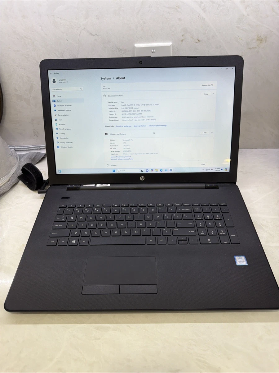 HP Intel Core i5 7th Gen. Black PC Laptops & Netbooks for sale | eBay
