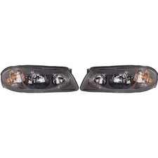 Headlights Set Halogen For 2000-2004 Chevrolet Impala