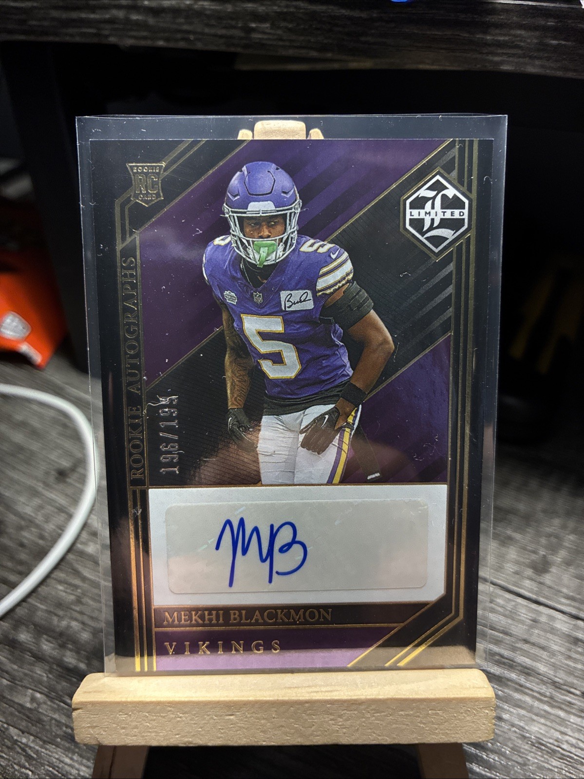Mekhi Blackmon Panini Limited #223 Autograph