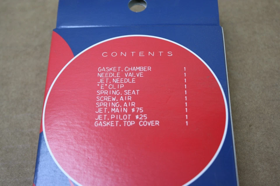 1970-1976 KAWASAKI H1 KH500 KIT DE CARBURADOR RECONSTRUCCIÓN JUEGO DE REPARACIÓN LLAVE Foto 3 de 4