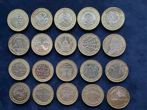Two Pound £2 Coin Collection Job Lot of Commemorative £2 Coins Burns/Darwin/FWW - Picture 3 of 10