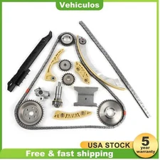 Engine Timing Chain Kit for 2.0L 2.2L 2.4L Buick Chevy GMC Pontiac Saab Saturn