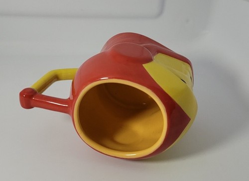 Iron Man Head Ceramic Coffee Mug Cup Authentic Disney Store: Marvel 3D Sculpted - Picture 8 of 19