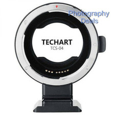 Techart TCS-04 Auto Focus Adapter For EF Lens To For Sony E Mount A9 a7R2 Camera