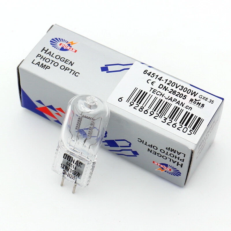 64514 120V300W GX6.35 Stage Lighting Ballroom Lamp CP/96 Photography Light Bulb - Image 2 of 3