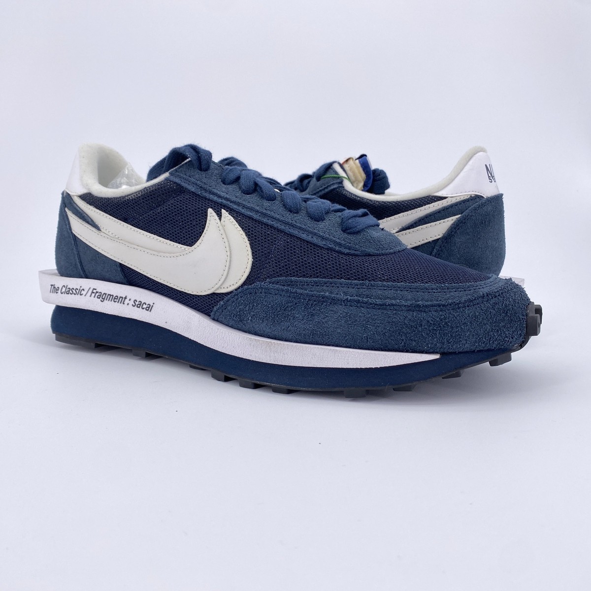 【美品】Nike × sacai × Fragment LD Waffle 27 Nike LD Waffle SF sacai Fragment Blue Void Men's - DH2684-400 - US