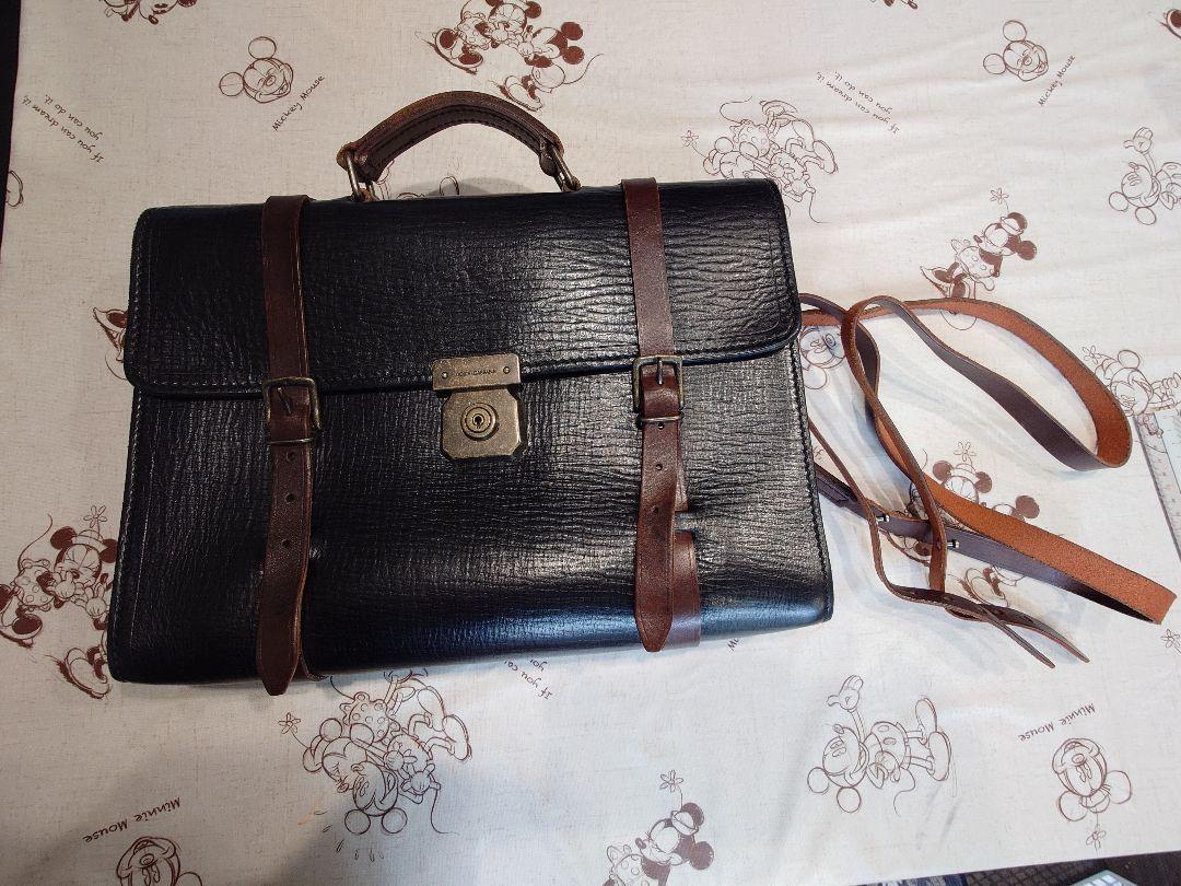 バッグ DOLCE&GABBANA Black Leather Briefcase Calfskin briefcase in Black for Men | Dolce&Gabbana® US