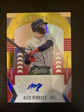 2020 Panini Absolute Baseball - INK AUTO - Alex Verdugo Dodgers Yankees