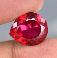 20 Ct Very Rare Natural Red Painite Burmese Facet GIE Certified Loose Gemstone