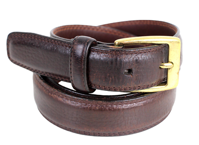 Cole Haan BROWN GENUINE LEATHER 1 1/8 display picture 3